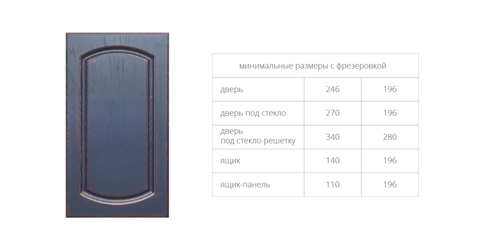 Фасад патинированный рис. 12