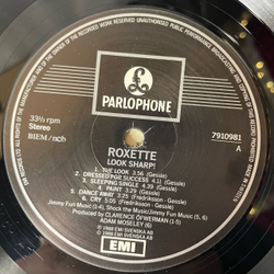Винтажная виниловая пластинка LP Roxette Look Sharp (Швеция 1988) Listen To Your Heart