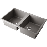 Мойка Omoikiri Tedori 86-2-GR Tetogranit/leningrad grey