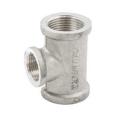 Тройник с внутренней резьбой переходной ELSEN METALIT EBF03 - 1" x 3/4" x 1" (с покрытием TIN)