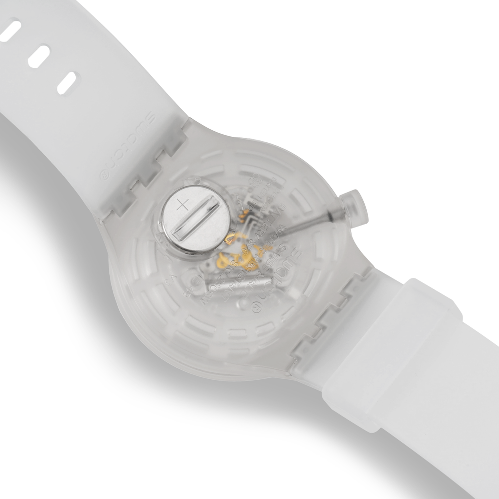 SWATCH Unisex White Watch SO27E100