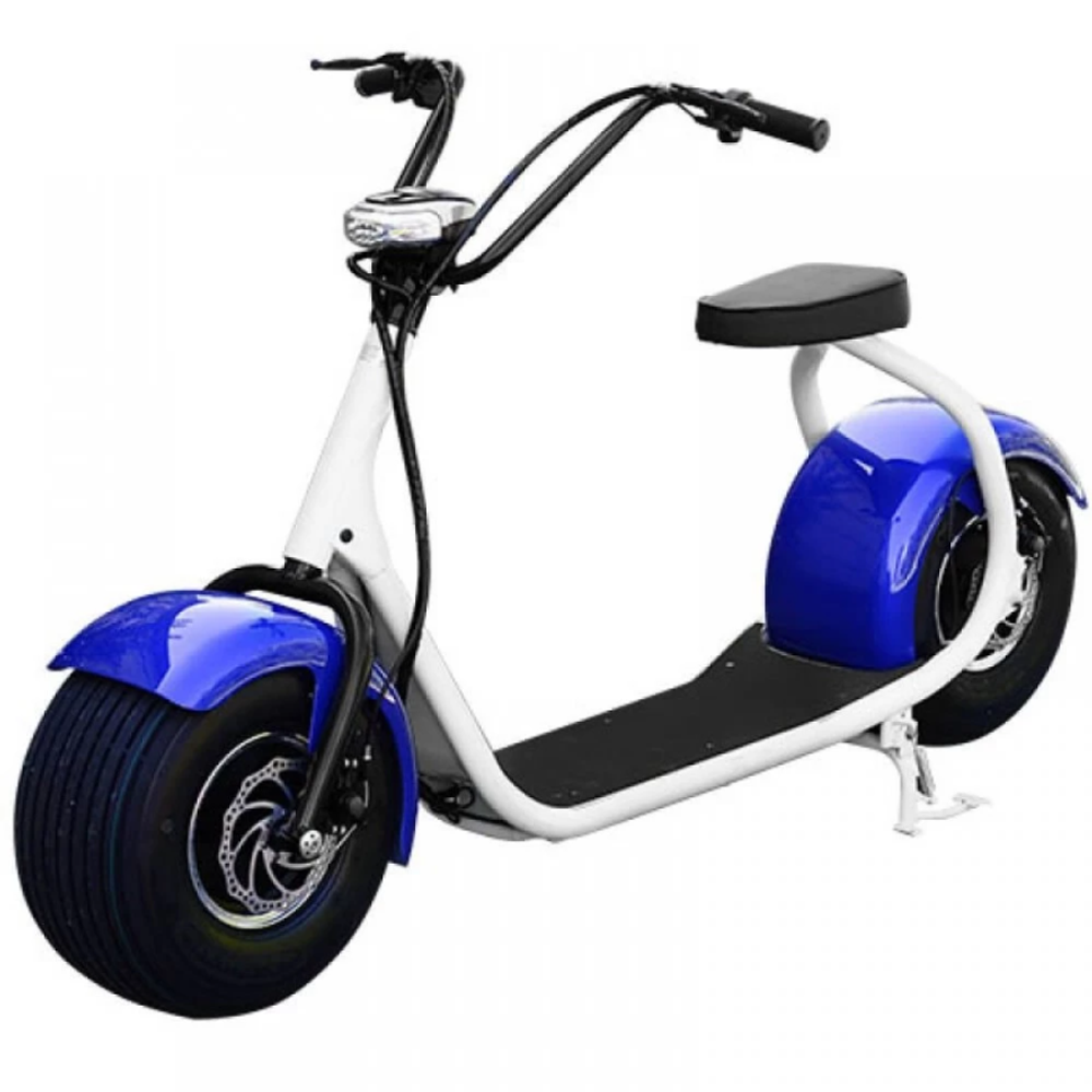 Электроскутер Seev Citycoco Classic 1000W 12Аh 60V Коричневый