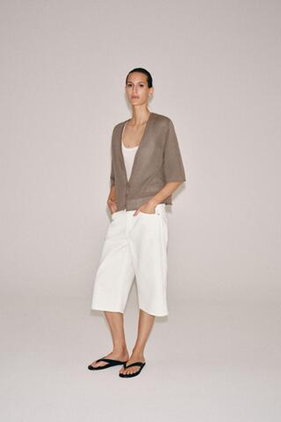 КАРДИГАН С ШИРОКИМИ РУКАВАМИ — ZARA