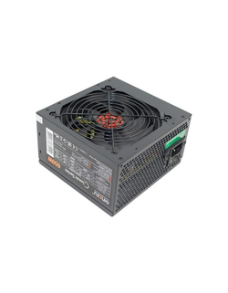 Ginzzu CB650 12CM black,24+4p,2 PCI-E(6+2), 4*SATA, 3*IDE,оплетка MB, кабель питания
