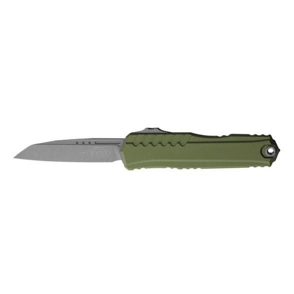 Цена наАвтоматический нож Microtech Cypher II S/E 1241-10APOD, сталь M390, рукоять алюминий, зеленый
