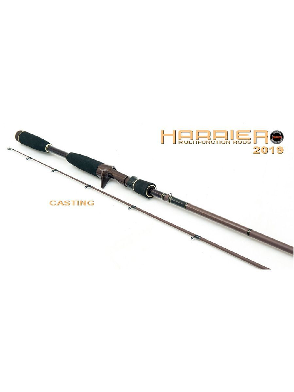 Удилище кастинговое GAD Harrier, 213 см., 3,5-16,0 гр., 6-12 Lb., Fast