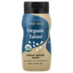 Seed + Mill, органический тахини, кремовый кунжутный соус, 310 г (10,93 унции)