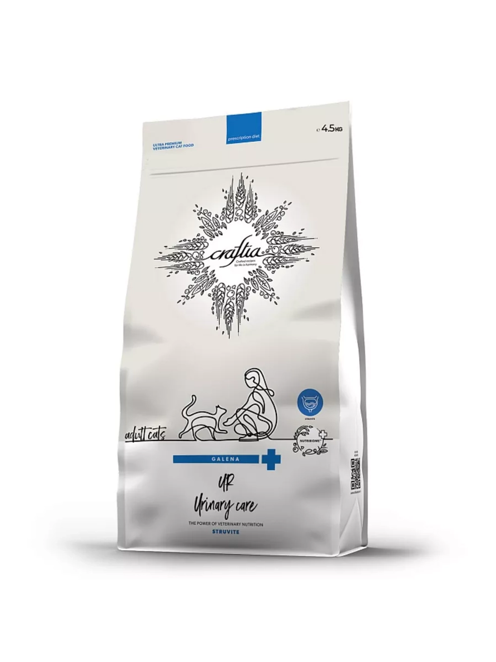 URINARY CARE для кошек растворение струвитных камней 1,4кг