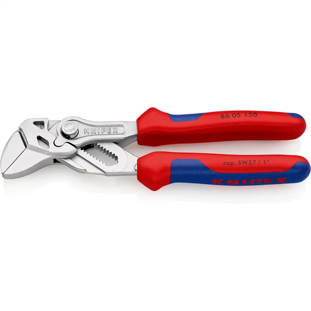 Переставные мини-клещи хромированные 150 мм Knipex 86 05 150 SB