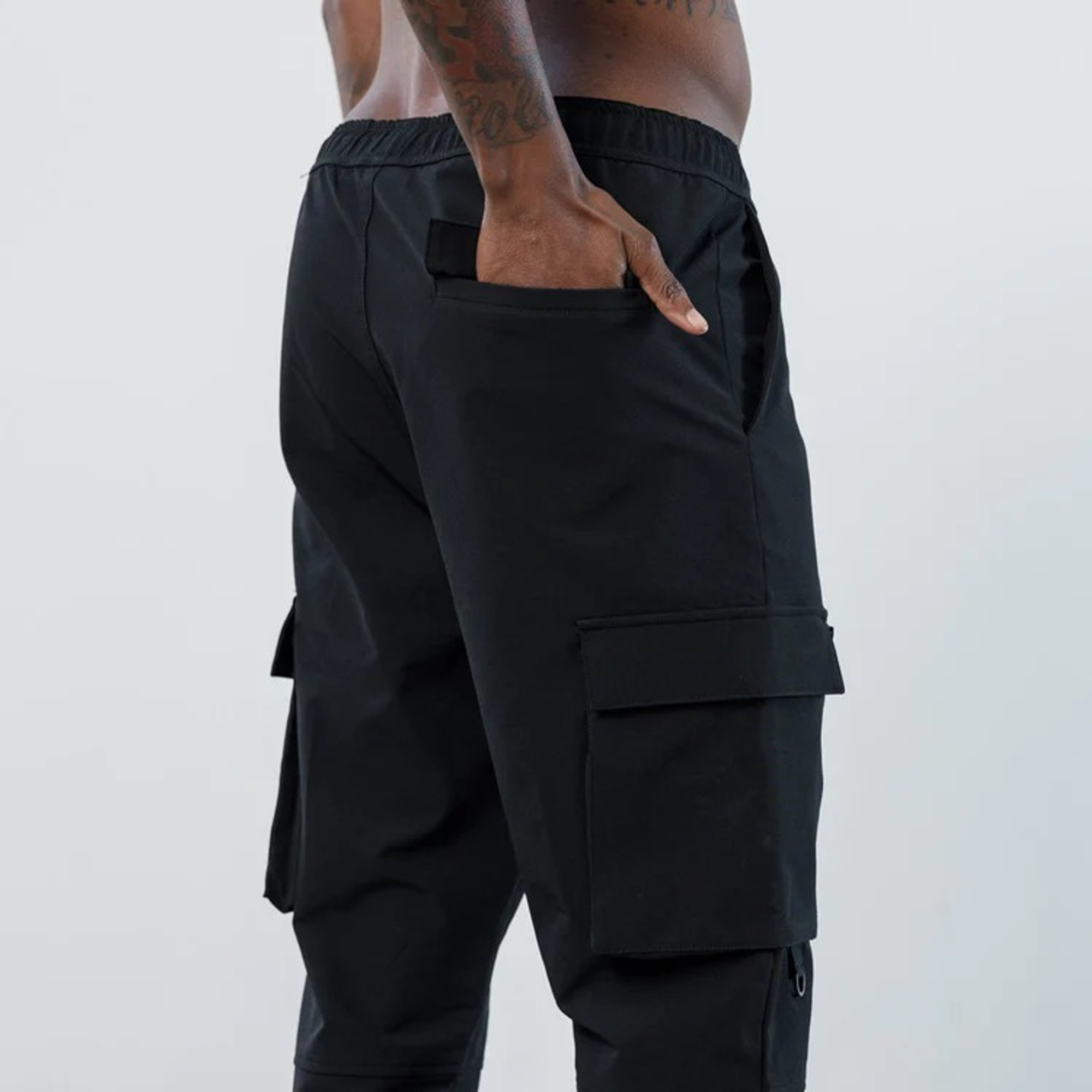 Штаны STRUTT Mineral Cargo Pants Black