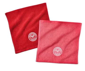 Полотенце теннисное Wimbledon Face 2P - strawberry/pink