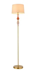Торшер NewRgy F2936-DW BRASS, 40 Вт, латунный