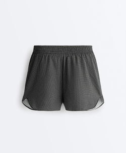 Oysho Шорты Light Touch Running для бега, белый/черный