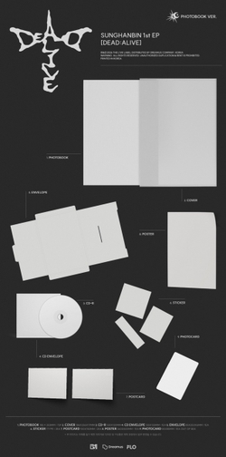 Альбом SUNG HANBIN - 1st Mini Album [DEAD:ALIVE] (Photobook Ver.)