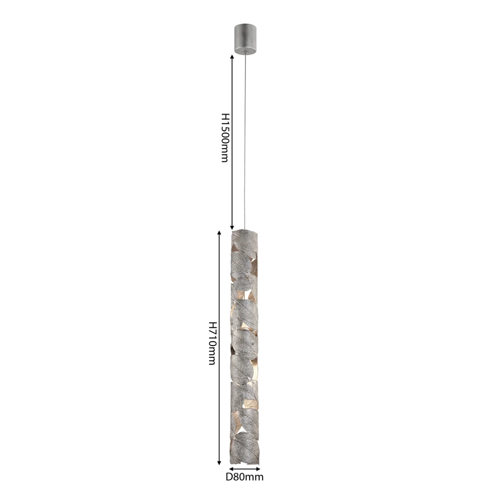 Подвесной светодиодный светильник Favourite Leaftube 4803-1P