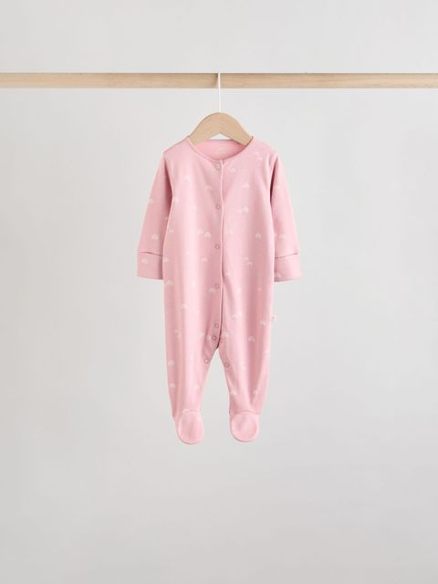 Комбинезон / Cлип для малышей Next AW2-290, 7 шт., Розовый, Бежевый