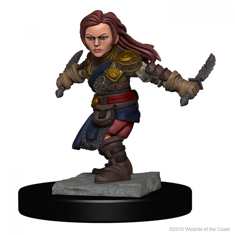 Halfling Female Rogue / Полурослики-плутовки