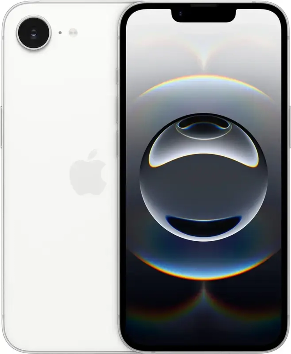 Apple iPhone 16e 256GB, White (Белый)