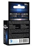 Леска для рыбалки AQUA FC Ultra Fluorocarbon 100% 0,14mm 30m, цвет - прозрачный, test - 2,15kg ( 1 штука )