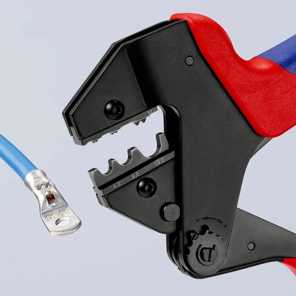 Инструмент для опрессовки системный чернёные 200 мм Knipex 97 43 200