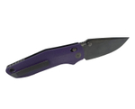 Складной нож TuoTown Med, сталь T10S PVD, рукоять G10 purple, Titanium TC4, арт.TPW-MED-B