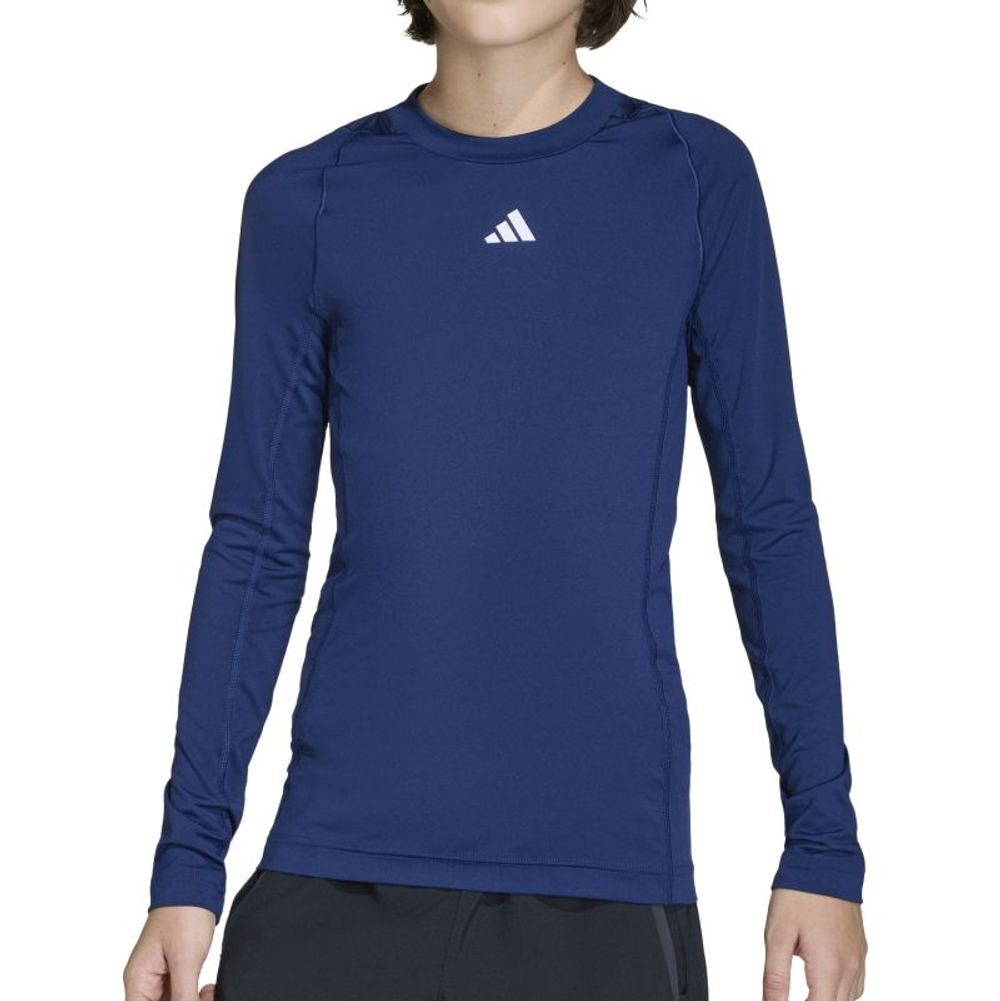 Детская теннисная футболка Adidas Kids Techfit Aeroready - tena blue
