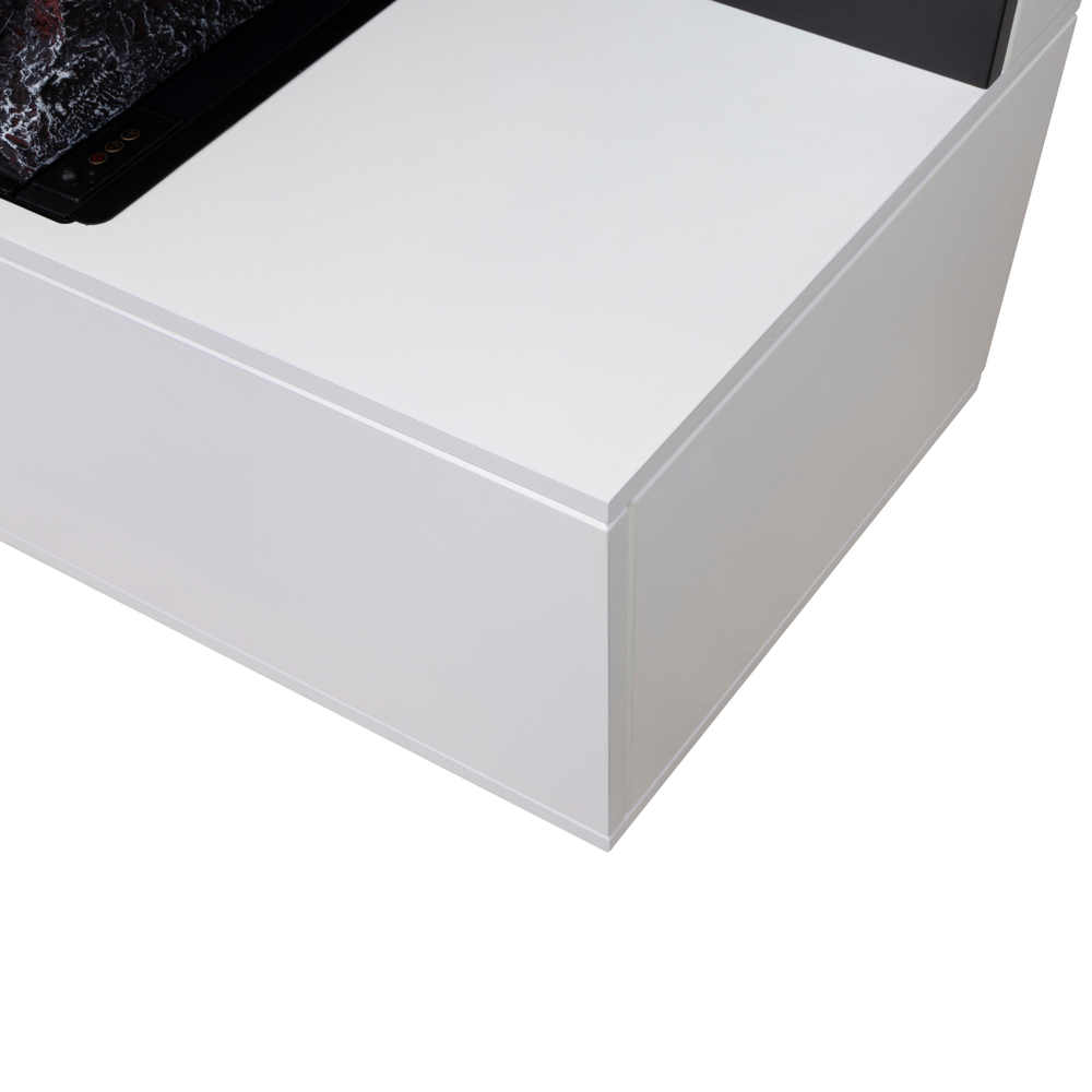 Каминокомплект Real Flame Modern CST630 WT-P511 с очагом 3D Cassette 630 Black Panel