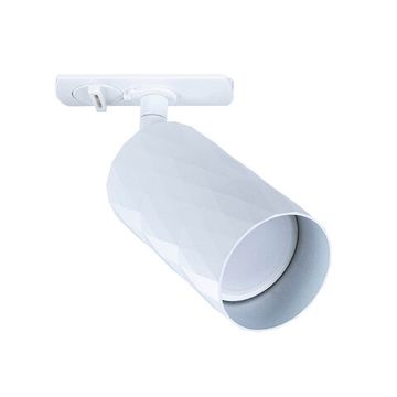 Трековый светильник для однофазного шинопровода GU10 A5560PL-1WH белый Fang Arte lamp