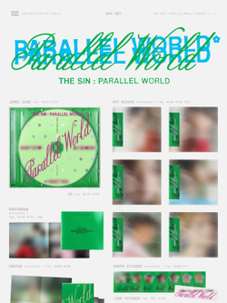 (ПРЕДЗАКАЗ) Альбом ENHYPEN - THE SIN : PARALLEL WORLD Album ENGENE 12 Version SET