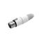 Adam Hall K4CXF3SNOW - разъем XLR (F), 3-pin, белый