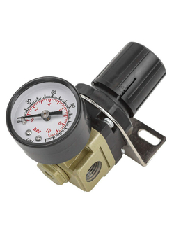 Регулятор давления воздуха 1/4''(0-10bar,раб. температура 5°-60°) FORCEKRAFT FK-AR2000-02