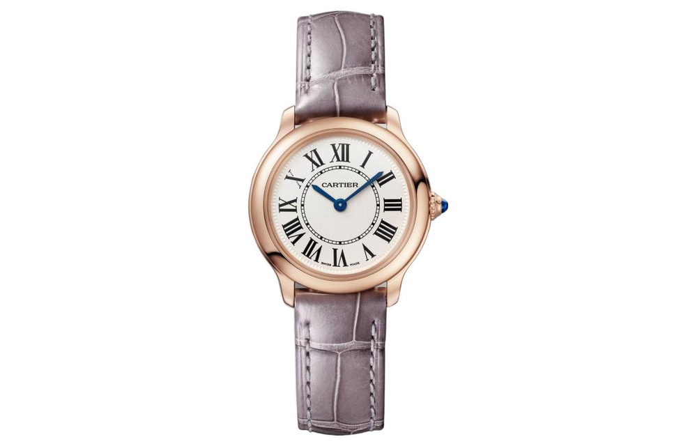 CARTIER RONDE DE Quartz Movement 30m Water Resistance Women"s Watch White Dial Steel Watch Case