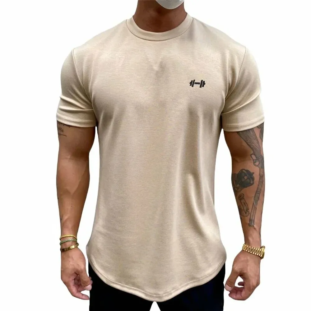 12 Футболка мужская однотонная (Хлопок) (S-3XL) (1 шт)/IKI YILDIZ (XXL, Серый)