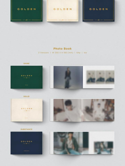 Альбом JUNG KOOK (BTS) - GOLDEN 3 Version SET