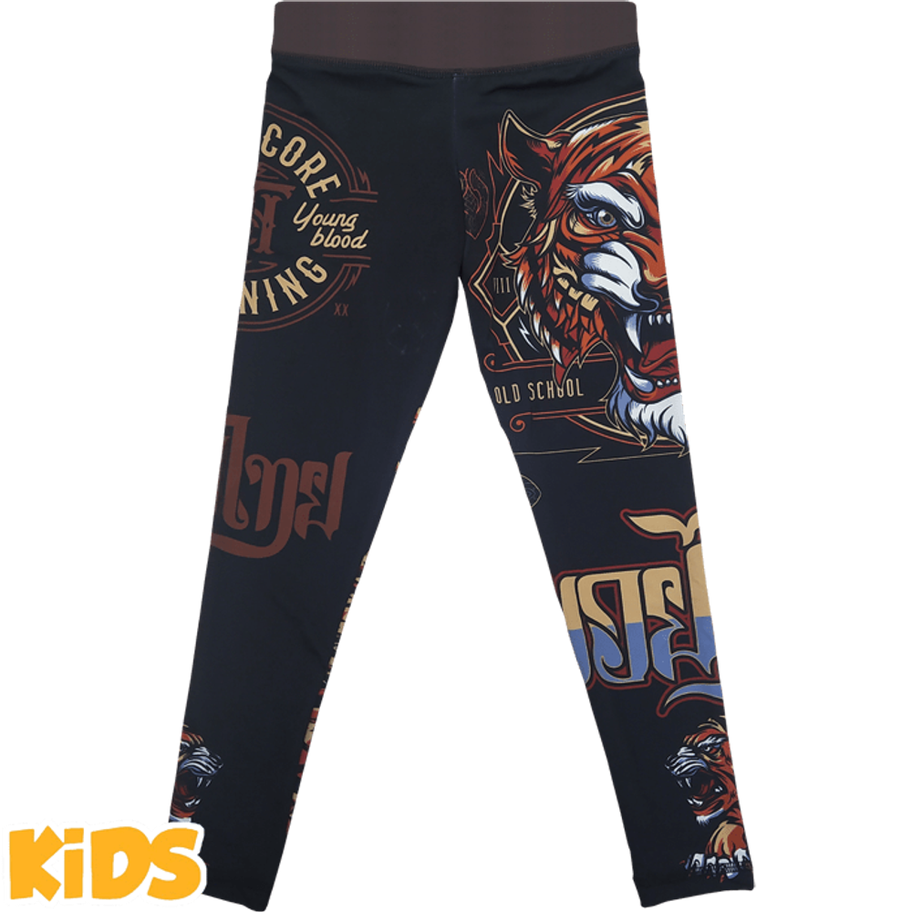 Детские компрессионные штаны HT Tiger