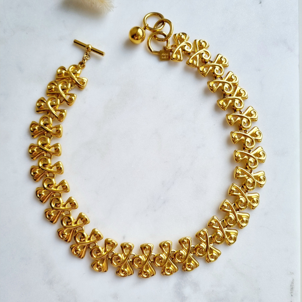 Колье плетённое Anne Klein