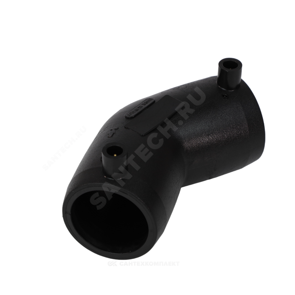 Отвод электросварной ПЭ100 Дн 75х90гр Ру16 SDR11 SMART JOINT EFL975A