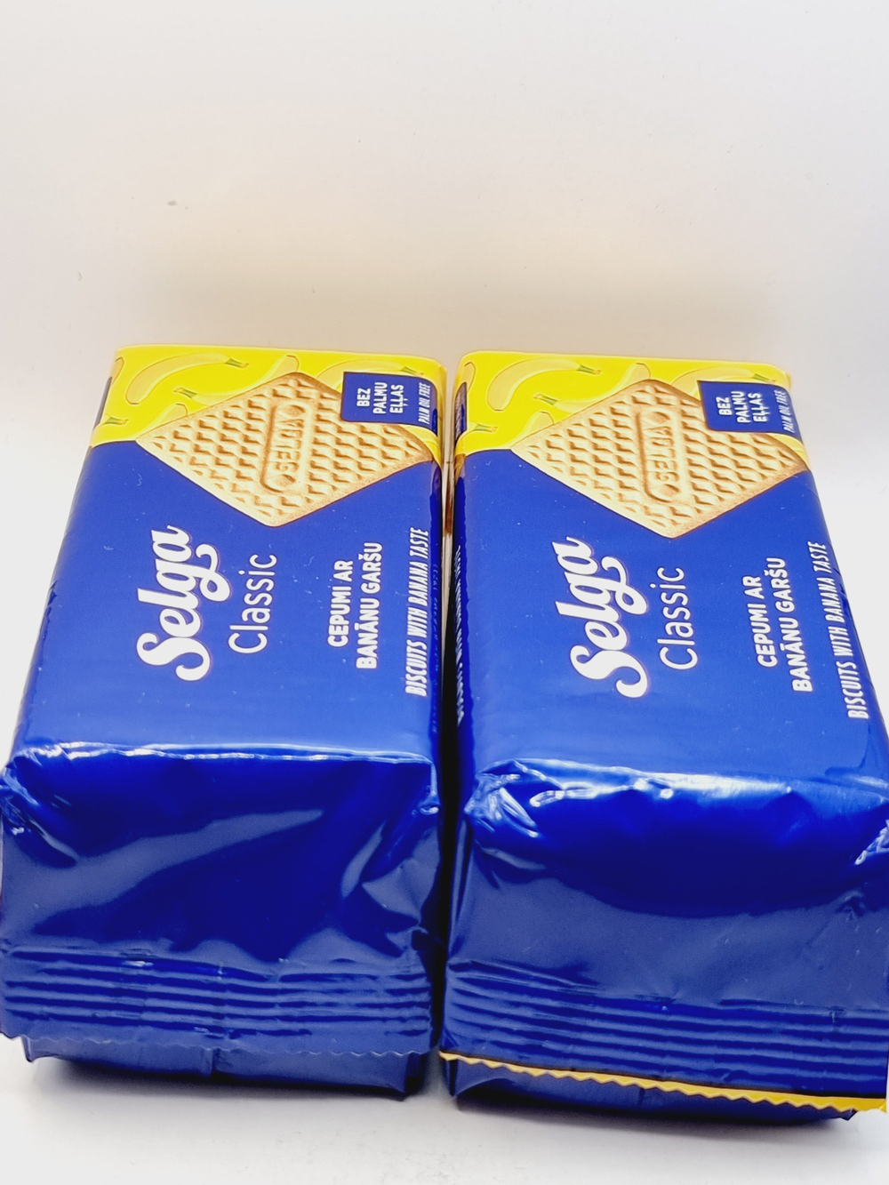 Печенье Selga с банановым вкусом (2 шт. по 180 г) 360 г (из Эстонии)