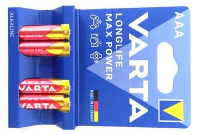 4703 Элемент питания к-т4 бл VARTA MAX Tech lr03