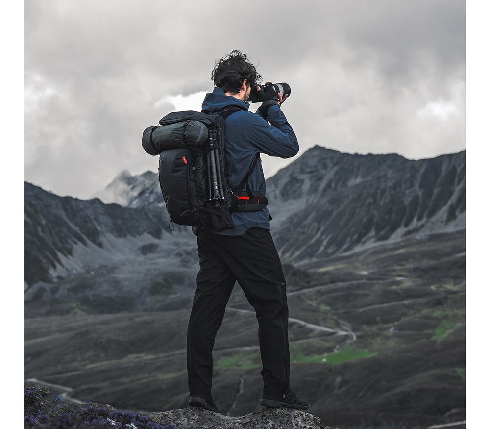Рюкзак PGYTECH OnePro Flex 40L + Camera Insert L, цвет Space Black
