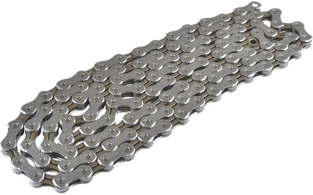 Цепь Shimano HG601, 11ск, 114 зв., амп.пин (1шт), ROAD/MTB/E-BIKE совмест.