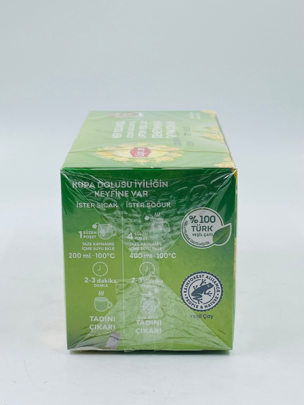 Lipton Зеленый чай Osmantus Flower Garden с цветочными нотами, 18 пакетиков, 27 г (Турция)