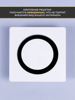 Вентиляционная Решетка ТДК 130 Белая