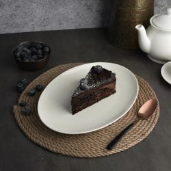 Блюдо овальное 25,7*18,8 см h2,2 см без борта Fine Plus Noble [3]