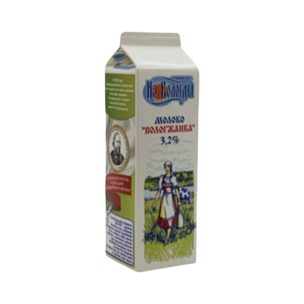 Молоко "Волжанка" 3,2% 1л
