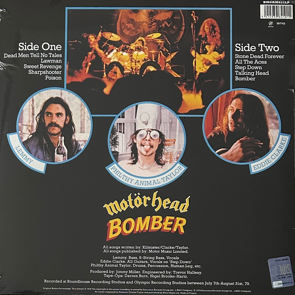 Motorhead - Bomber (Франция 2015г.)