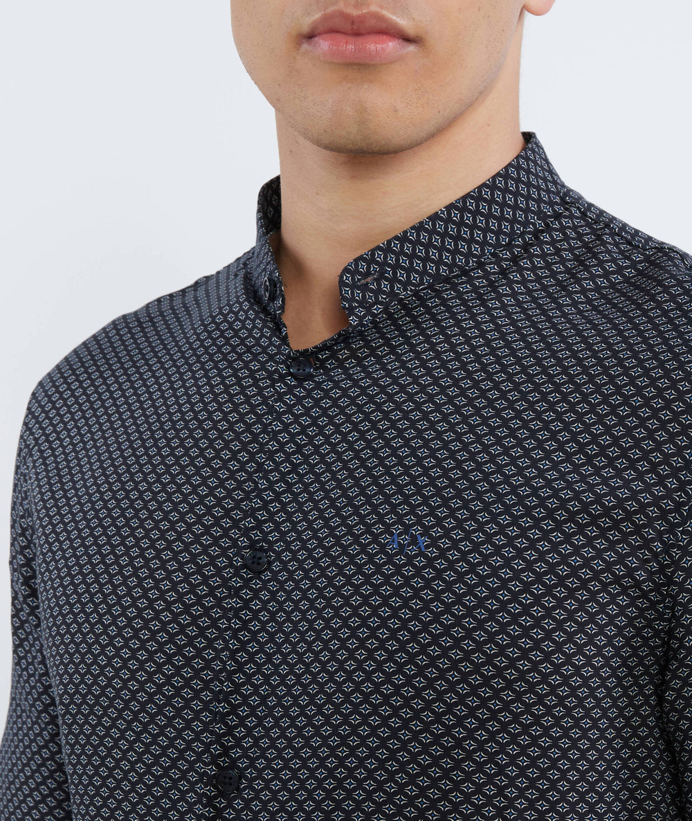 Рубашка Armani Exchange - темно-синий(3RZC49 ZNRNZ)
