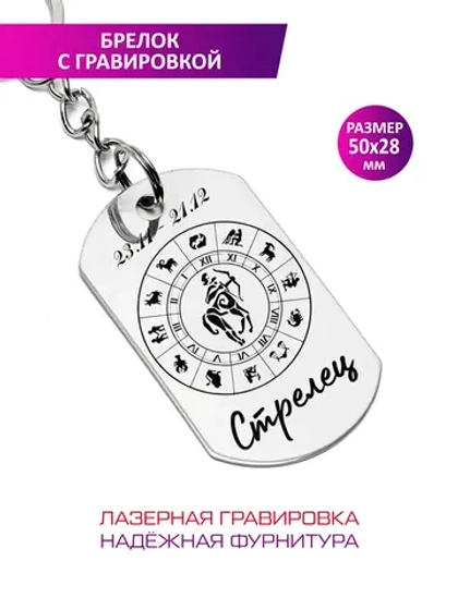 Брелок "Знак зодиака Стрелец".