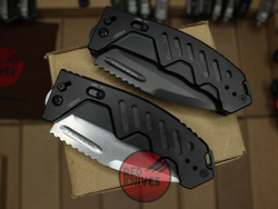 Нож Extrema Ratio RAO C - рукоять черная алюминий, клинок черный