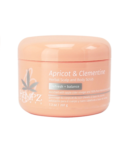 Скраб для тела (аромат Абрикос/Мандарин) HEMPZ APRICOT & CLEMENTINE HERBAL Scrub NEW, 200г